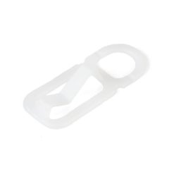 Alternative view of Space Saving Hanger Connectors, White/Natural Plastic, 2" (4.8cm)