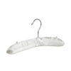 Child’s Satin Padded Hanger, 30cm, White/Ivory