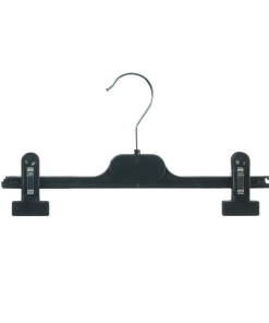 Alternative view of Small Plastic Clip Hanger for Trousers and Skirts, Black, 30cm (EM30)