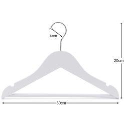 Wooden Children's Hanger, 30cm, Natural Wood