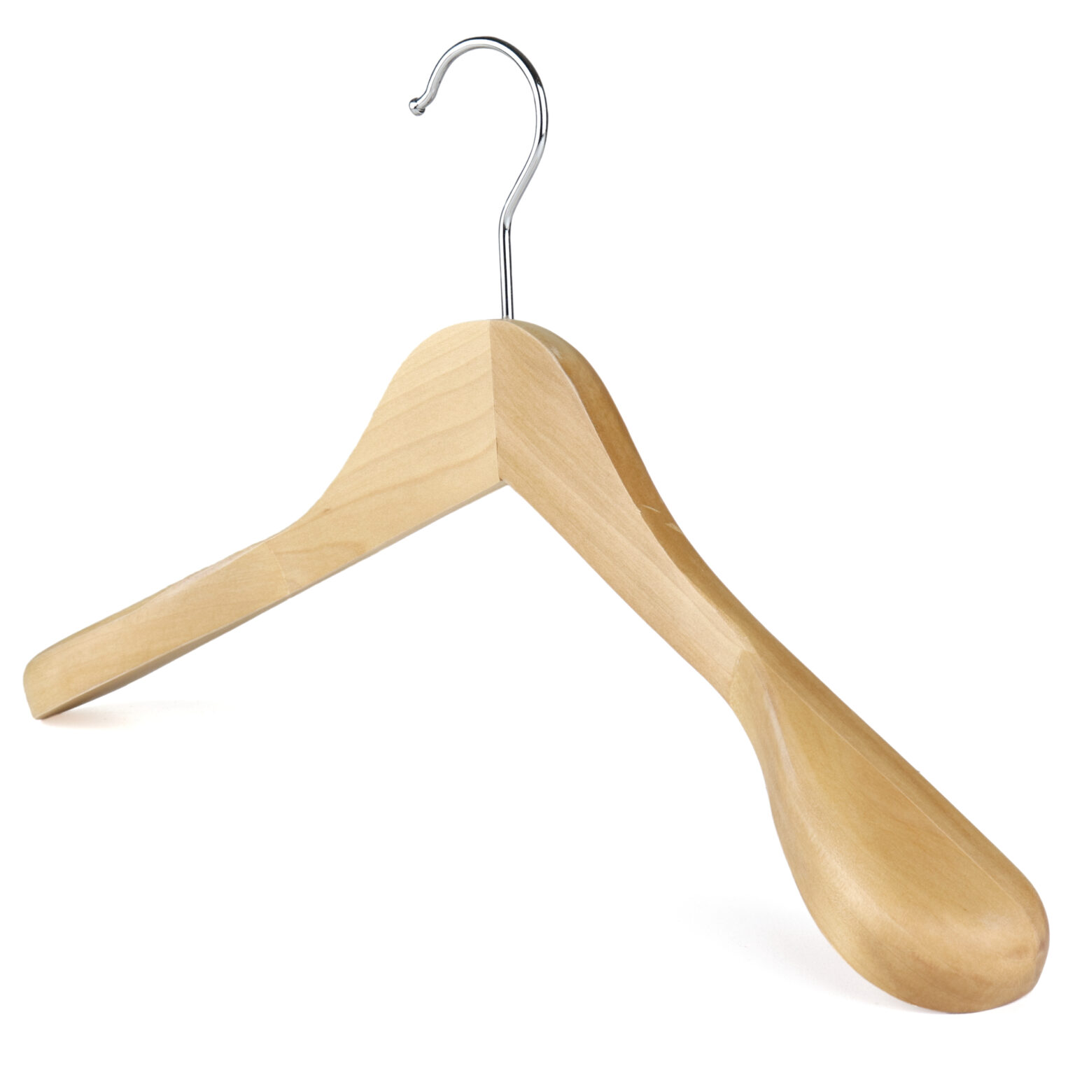 Ladies' Wooden Jacket Hanger Coat Hangers Wood The Hanger Store
