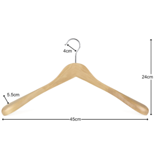 wooden jacket hanger 402-622