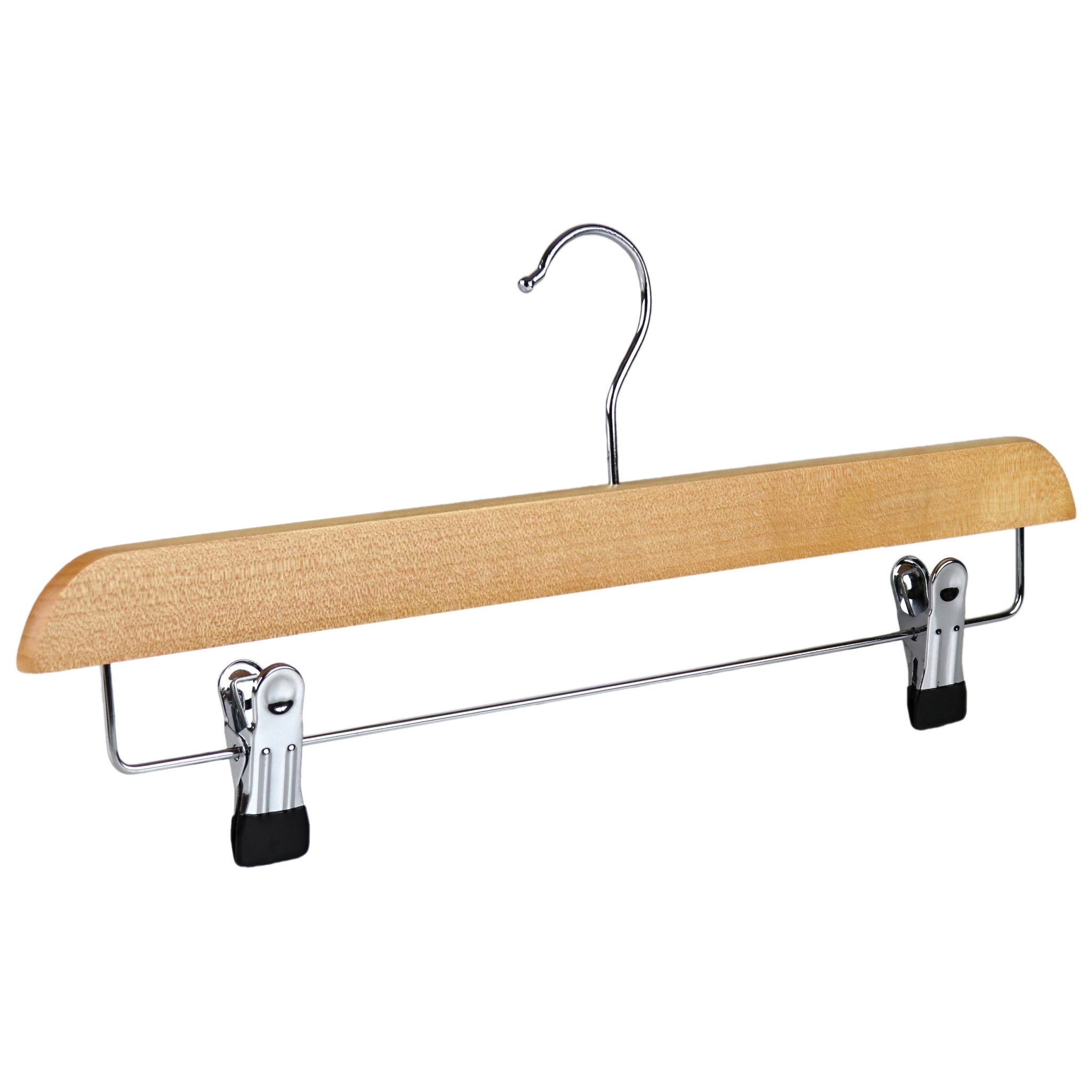 Large Wooden Clip Hanger Skirt & Trouser Hangers The Hanger Store