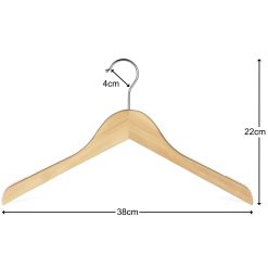 wooden clothes hanger 402-636