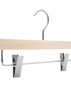 Luxury White Wooden Clip Hanger