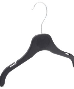 Baby Coat Hanger, Black Plastic, 26cm