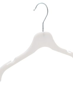 Children's White Plastic Hanger, 30cm