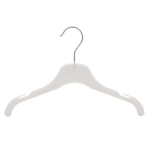 Alternative view of Children's White Plastic Hanger, 30cm