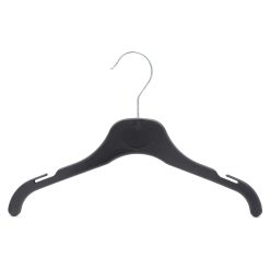 Alternative view of Children's Plastic Coat Hanger, Black, 30cm