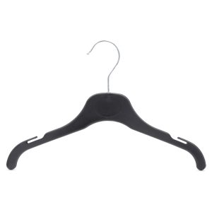Alternative view of Children's Plastic Coat Hanger, Black, 30cm