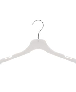 Alternative view of Large Kids' White Hanger, White/Natural, 36cm
