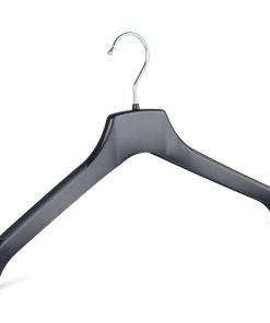 black plastic jacket, suit hanger 404-090