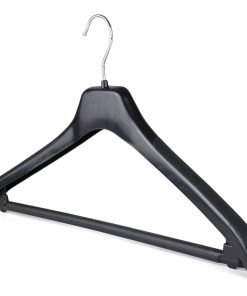 Alternative view of Men's Plastic Suit Hanger, 44cm, Black