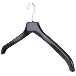 Alternative view of Men's Plastic Jacket Hanger, 44cm, Black