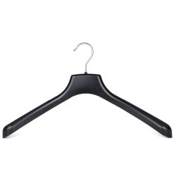 Black plastic suit hanger SA42 404-108