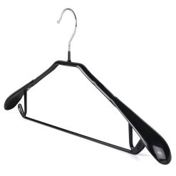 Alternative view of Non-Slip Metal Suit Hanger, 42cm, Broad Shoulders & Non-Slip Trouser Bar