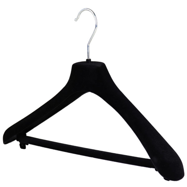 Black Velvet Dress/Suit Hanger Wedding Hangers The Hanger Store