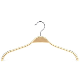 42cm scandi chic wooden coat hanger 402 670 front view