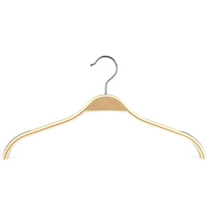 42cm scandi chic wooden coat hanger 402 670 front view