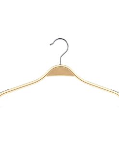 42cm scandi chic wooden coat hanger 402 670 front view