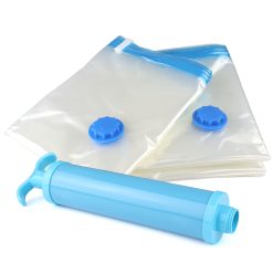 6 Large Vacuum Storage Bags (80 x 100cm) with Hand Pump