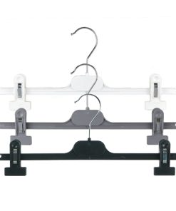 Plastic hanger colour variations group