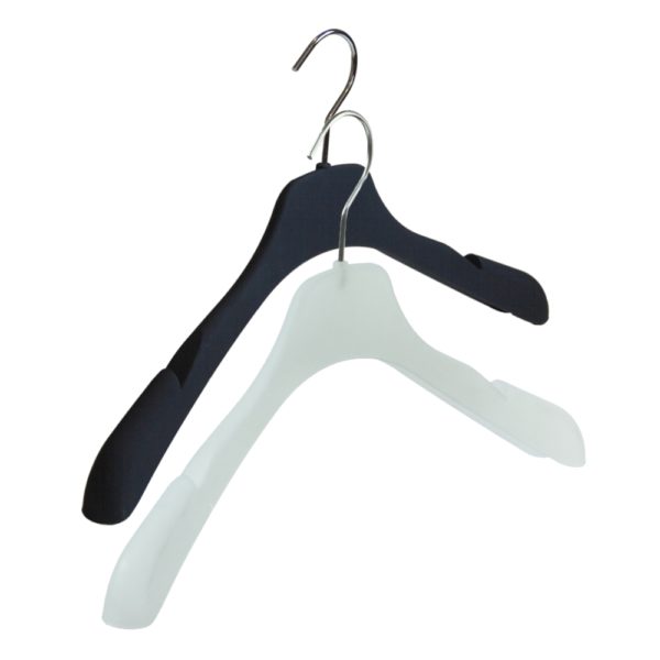 Large Plastic Jacket Hanger Plastic Coat Hangers The Hanger Store