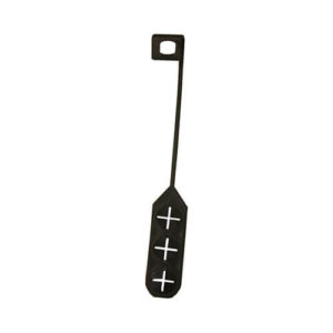 4" Hanger Connector Black (100mm) No Hanger