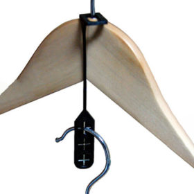 4" Hanger Connector, Black (100mm)