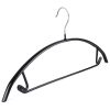 Jumper Hanger with Bar, Strong Metal Suit Hanger, Rubber Coating, 41cm