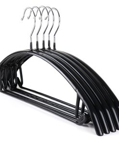 Alternative view of Jumper Hanger with Bar, Strong Metal Suit Hanger, Rubber Coating, 41cm