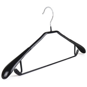 Non-Slip Metal Suit Hanger, 41cm, Broad Shoulders & Non-Slip Trouser Bar