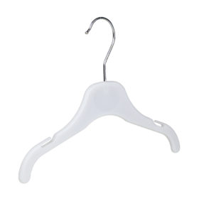 White Plastic Baby Hanger, 26cm