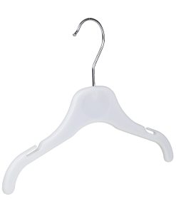 White Plastic Baby Hanger, 26cm