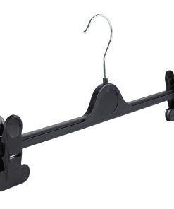 Large Plastic Clip Hanger for Trousers and Skirts, 38cm