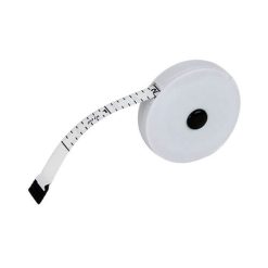 White Sewing Tape Measure, 150cm (60"), Retractable