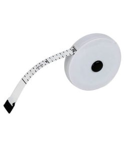 White Sewing Tape Measure, 150cm (60"), Retractable