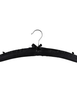 Alternative view of Black Satin Padded Hanger, 43cm