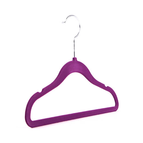 velvet flocked hanger 403 106