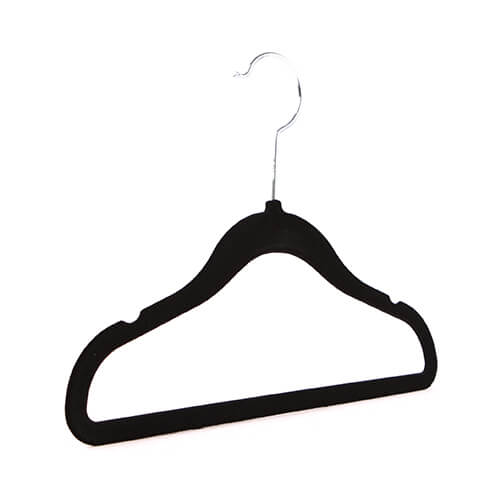 velvet flocked hanger 403 100