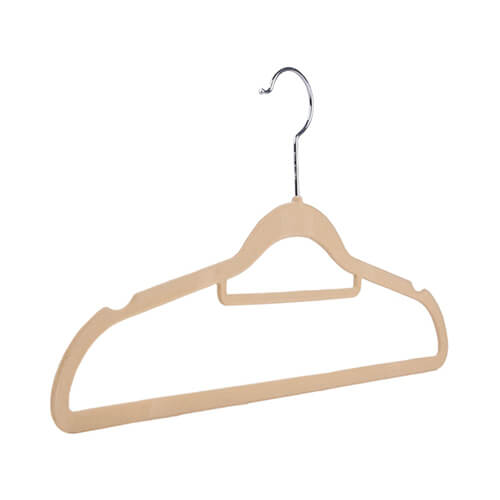 velvet flocked hanger 403 164