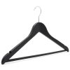 wooden hangers black wood 402 424