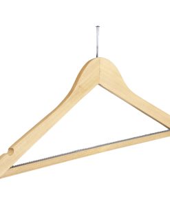 Anti-Theft Wooden Hotel Hanger