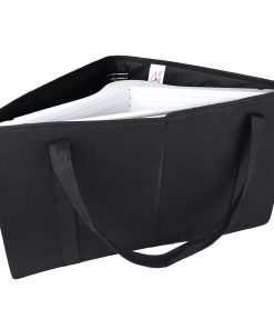 Alternative view of Coat Hanger Storage Organiser Bag, Black Canvas