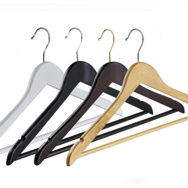 White Wooden Hanger for Suits White Coat Hangers The Hanger Store