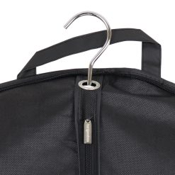 Premium Travel Suit Carrier Bag with handles - showing hook and zip