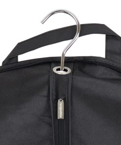 Premium Travel Suit Carrier Bag with handles - showing hook and zip