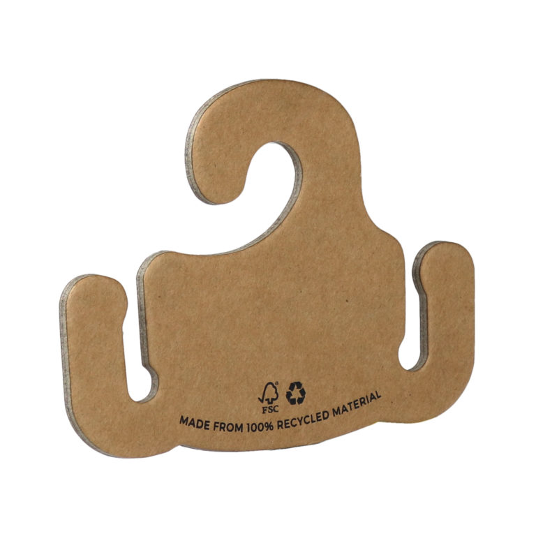 Eco-friendly Kraft Paper Hangers, 43 Cm, Made Of Recyclable FSC Paper Fiberboard, Fully
