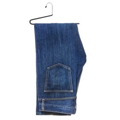 Alternative view of Non-Slip Metal Trouser Hanger - Strong, Open-Ended Hanger