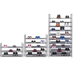 Shoe Rack Storage Shelves - 3, 5 or 10 Tiers